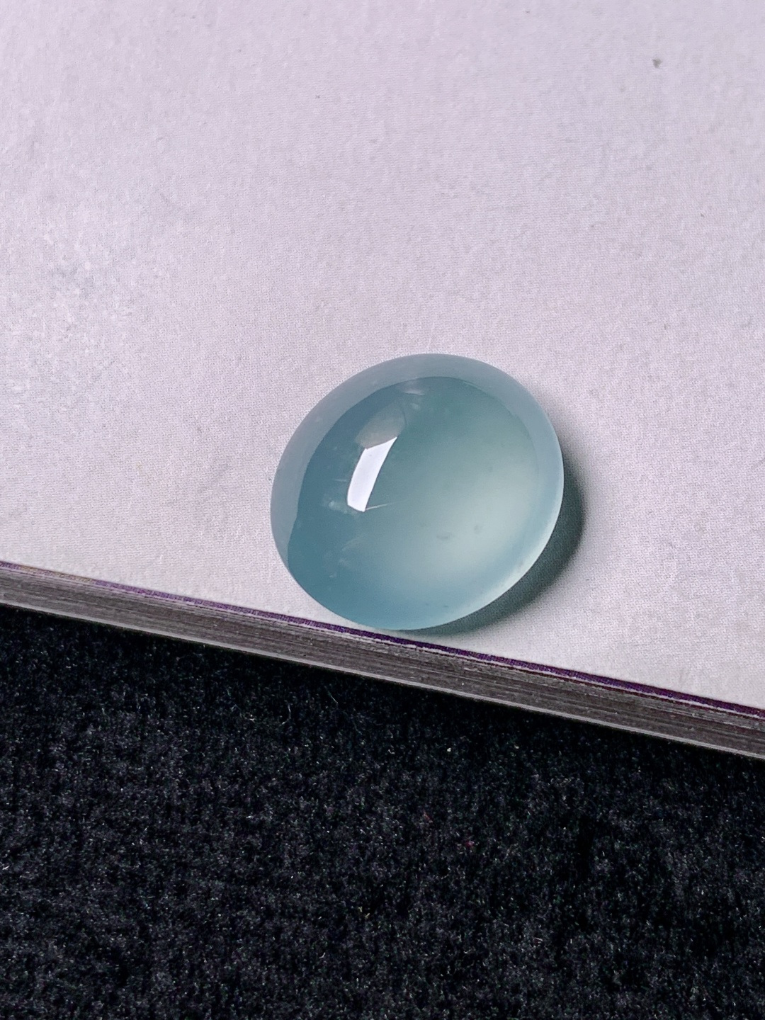 蓝水蛋面，色泽浓艳，0413尺寸13.6*12.1*6.1