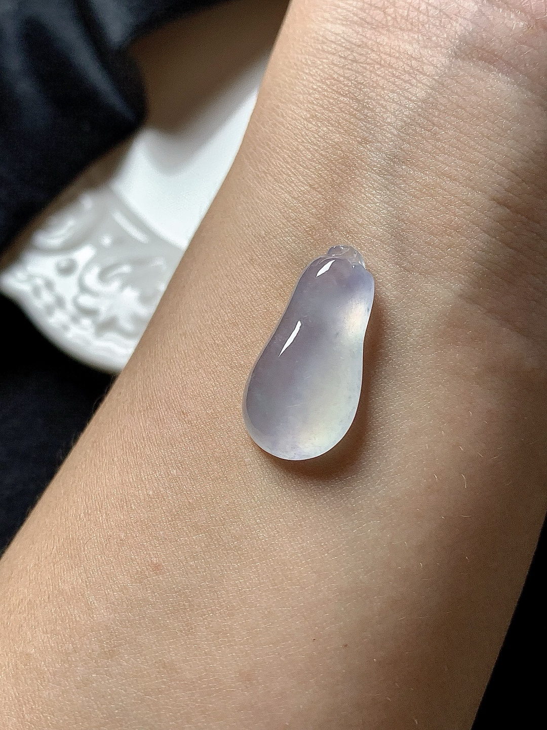 冰紫福瓜 水润种老 0413 尺寸23.9*12.2*6.1