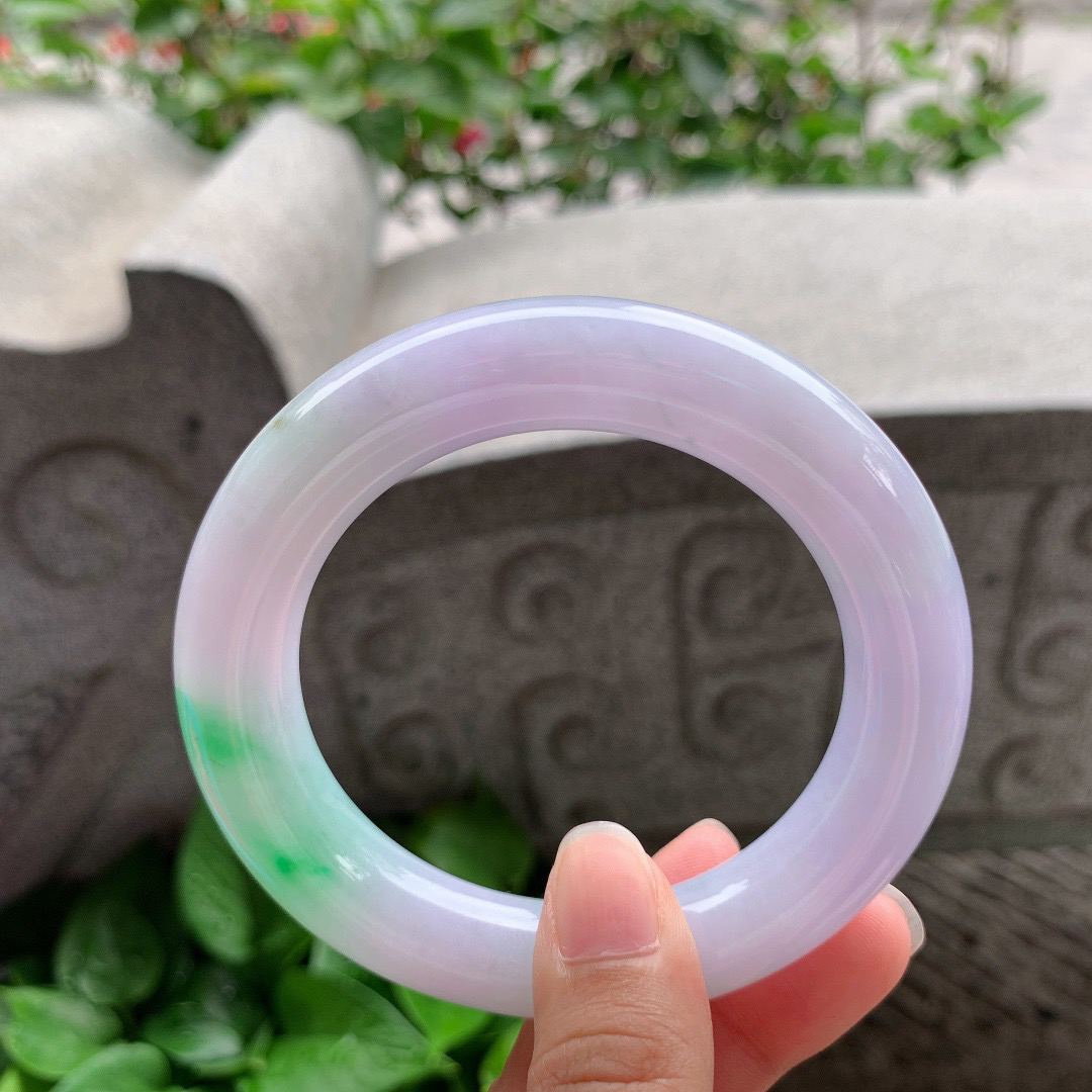 圈口 57.3-13.6【春彩圆条手镯】圆条57 58可戴