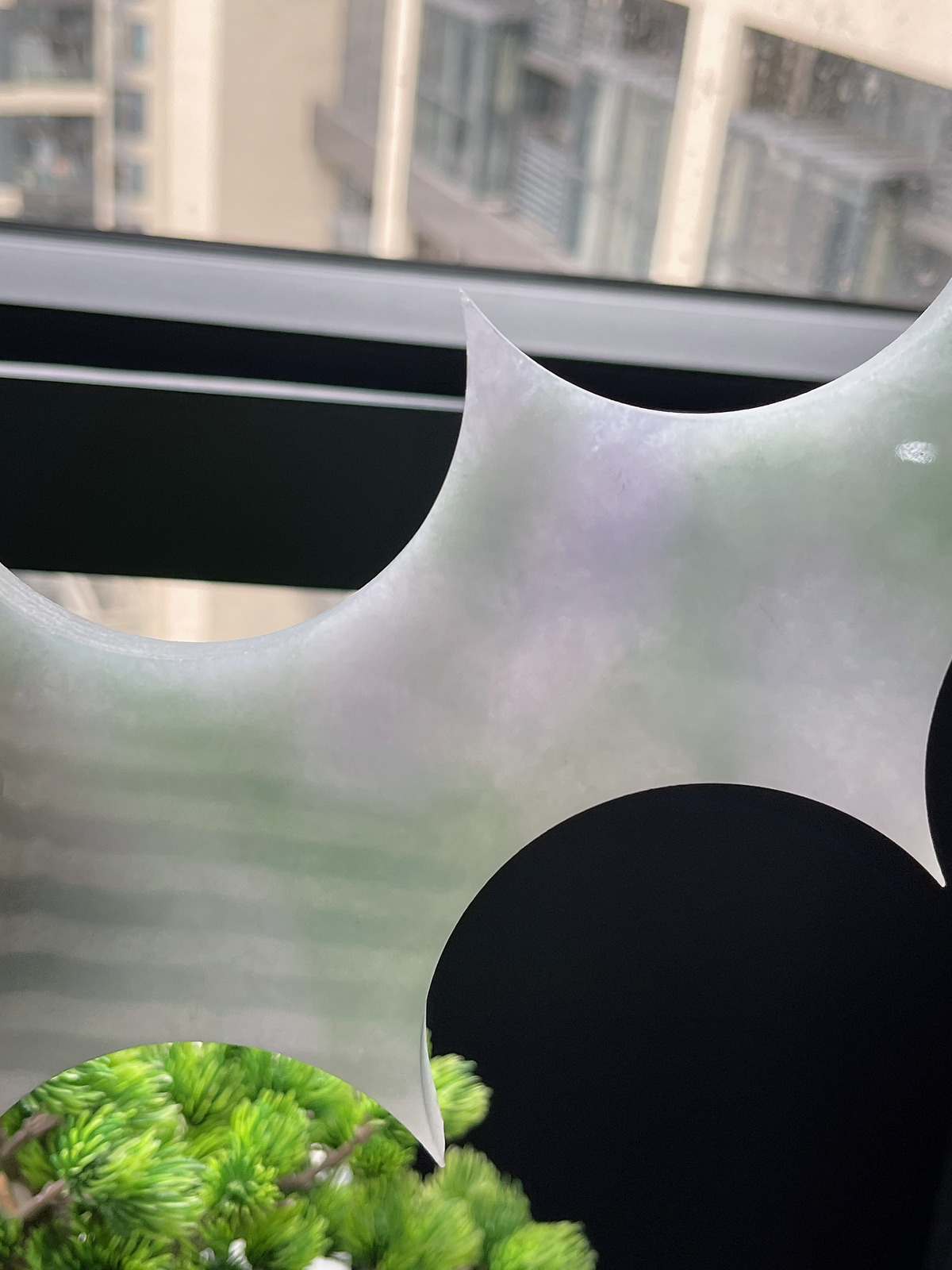 翡翠冰糯春带彩片料