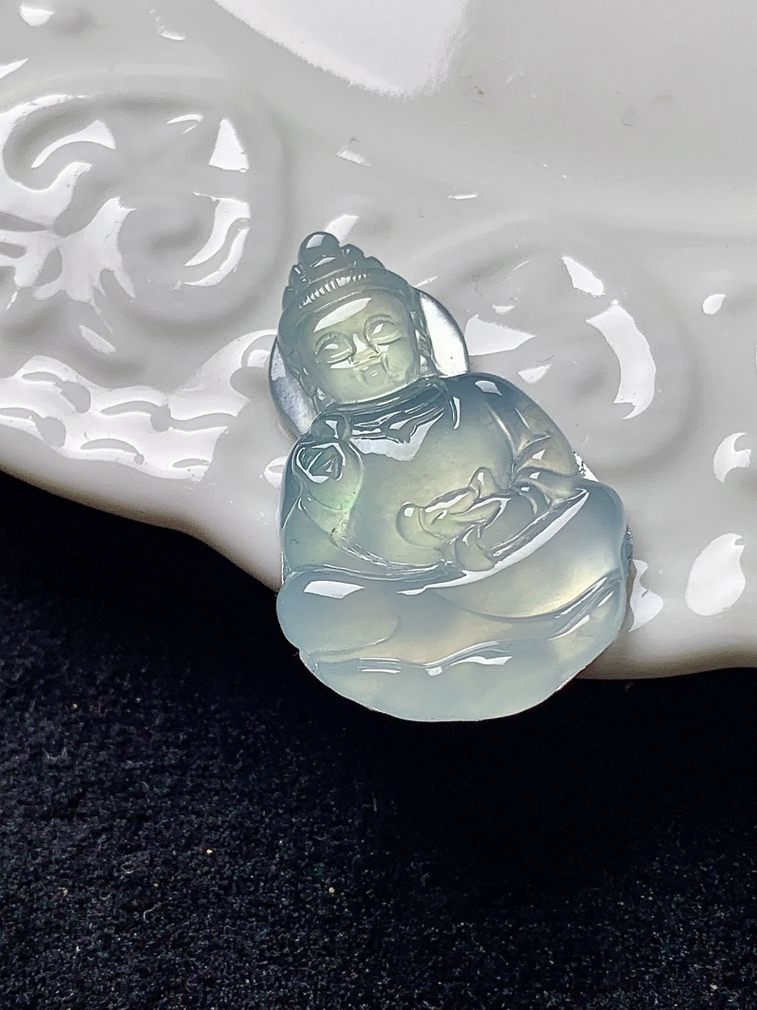 高冰观音 水润种老 0413 尺寸27.5*18.1*3.9