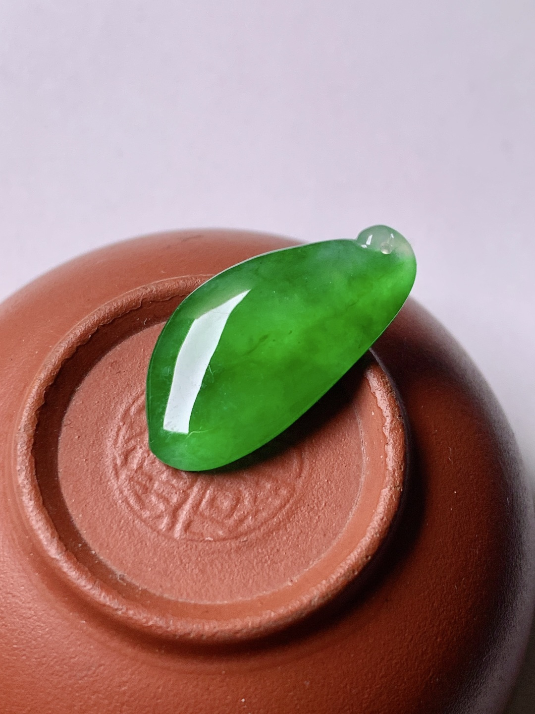 冰绿福瓜 色泽浓艳 0413尺寸23.8*12.1*3.9