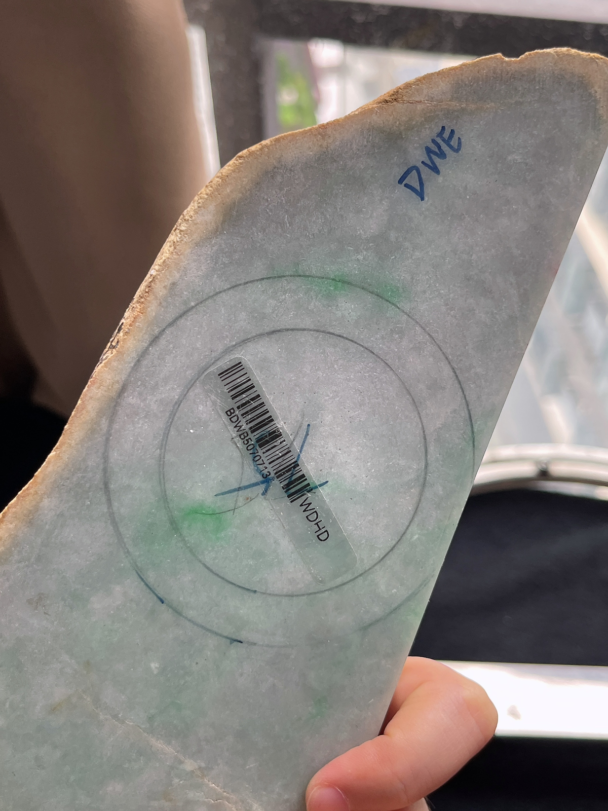 翡翠板料，⭕️正圈最大做59，圆条最大做55