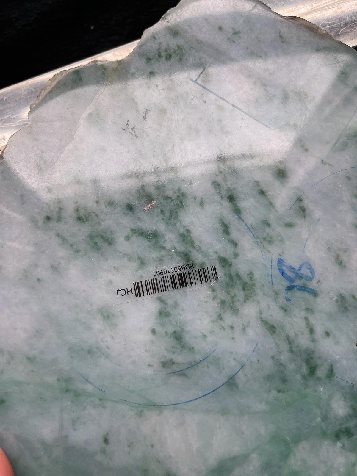 翡翠板料，⭕️正圈最大做63，圆条最大做59