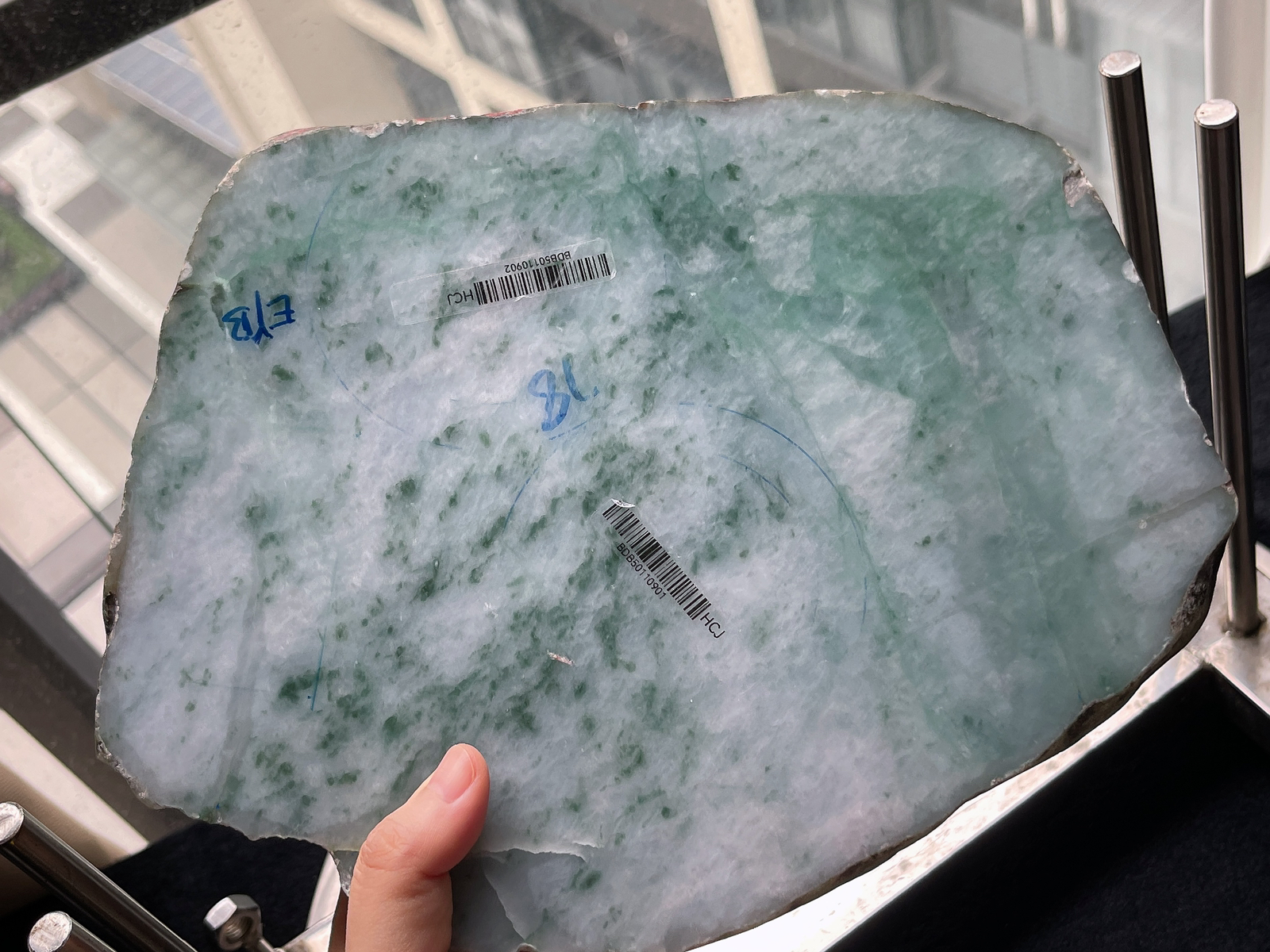 翡翠板料，⭕️正圈最大做63，圆条最大做59