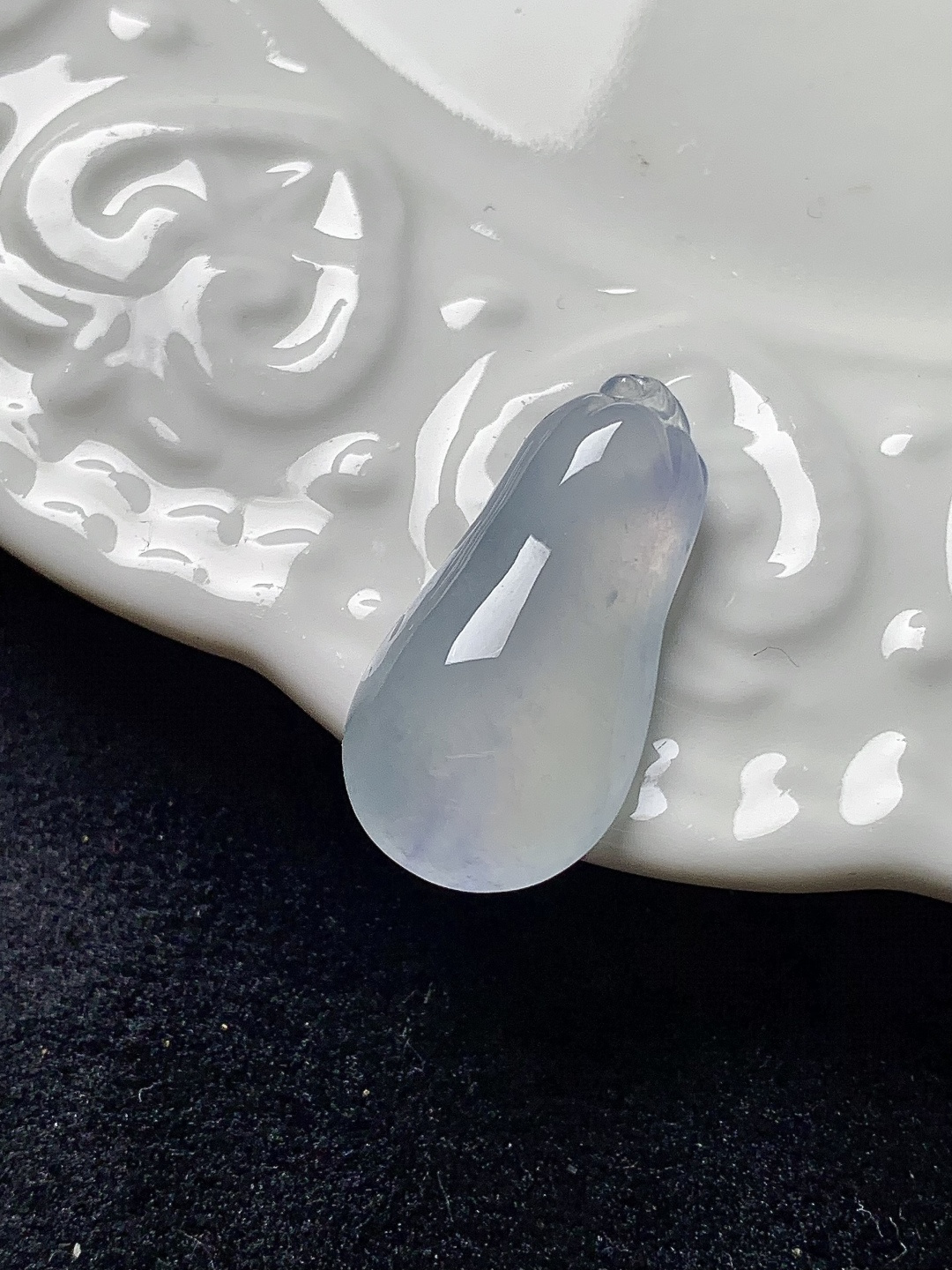 冰紫福瓜 水润种老 0413 尺寸23.9*12.2*6.1