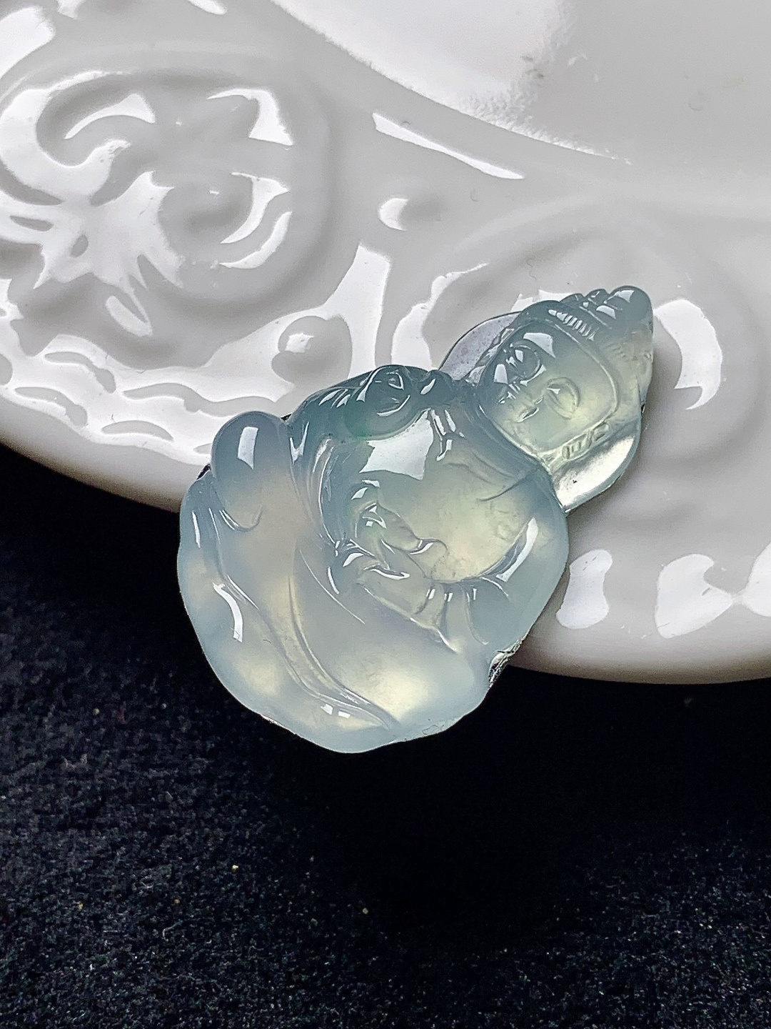 高冰观音 水润种老 0413 尺寸27.5*18.1*3.9