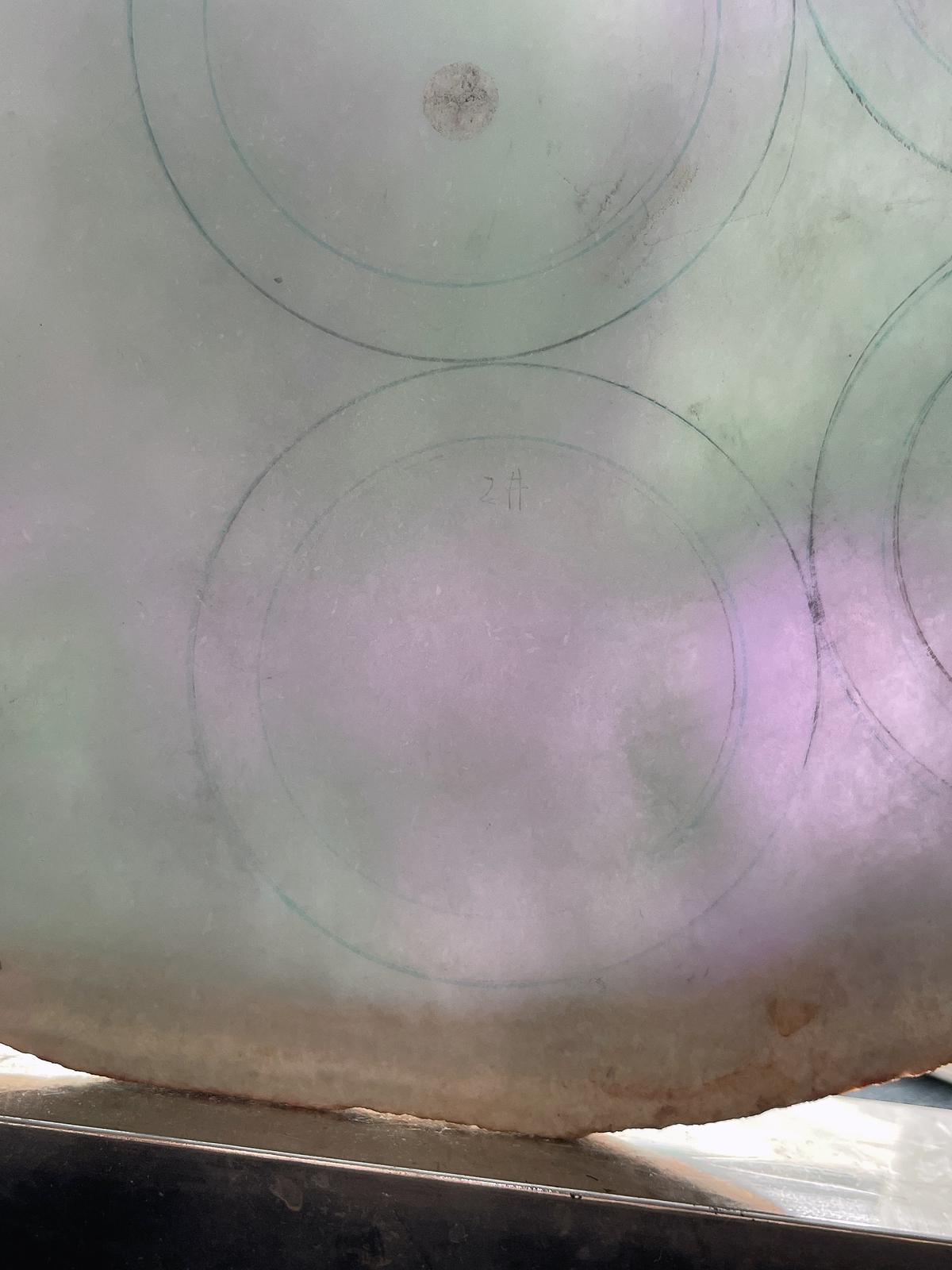 翡翠板料，⭕️正圈最大做65，圆条最大做61