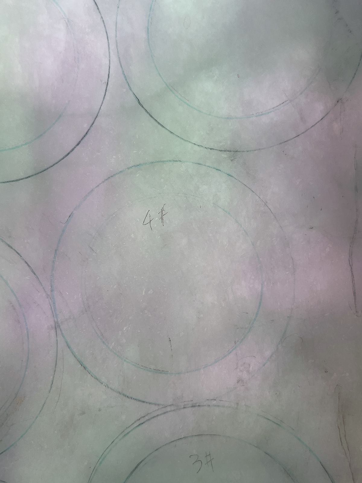 翡翠板料，⭕️正圈最大做58，圆条最大做54