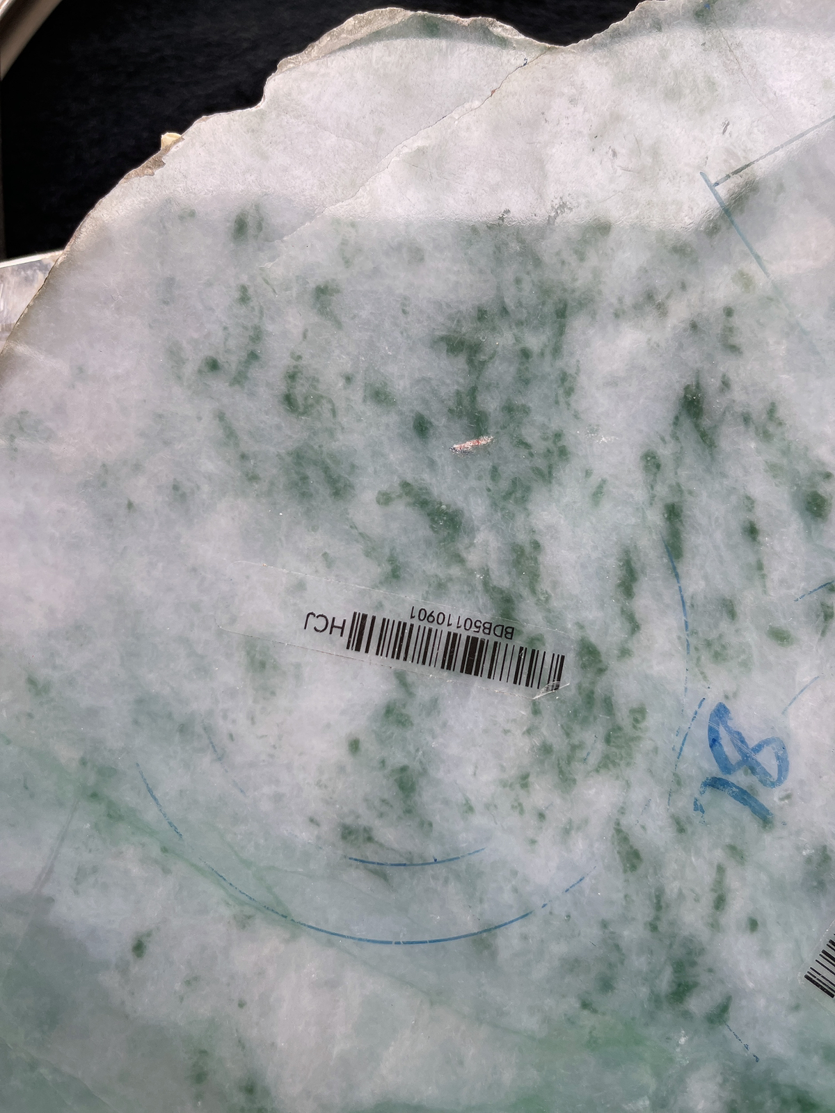 翡翠板料，⭕️正圈最大做63，圆条最大做59