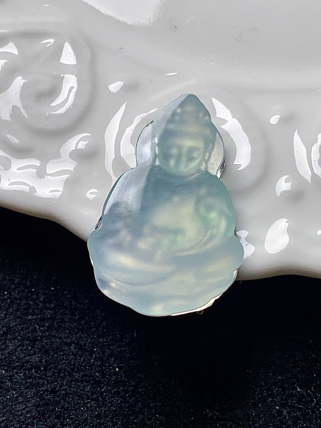 高冰观音 水润种老 0413 尺寸27.5*18.1*3.9