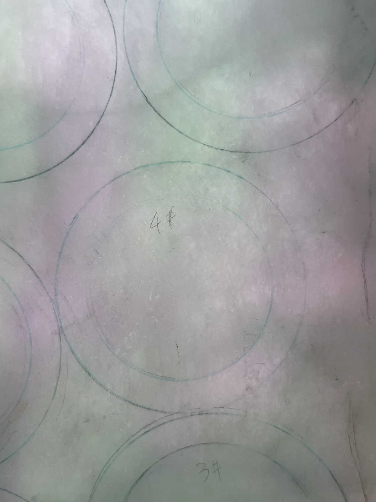 翡翠板料，⭕️正圈最大做58，圆条最大做54