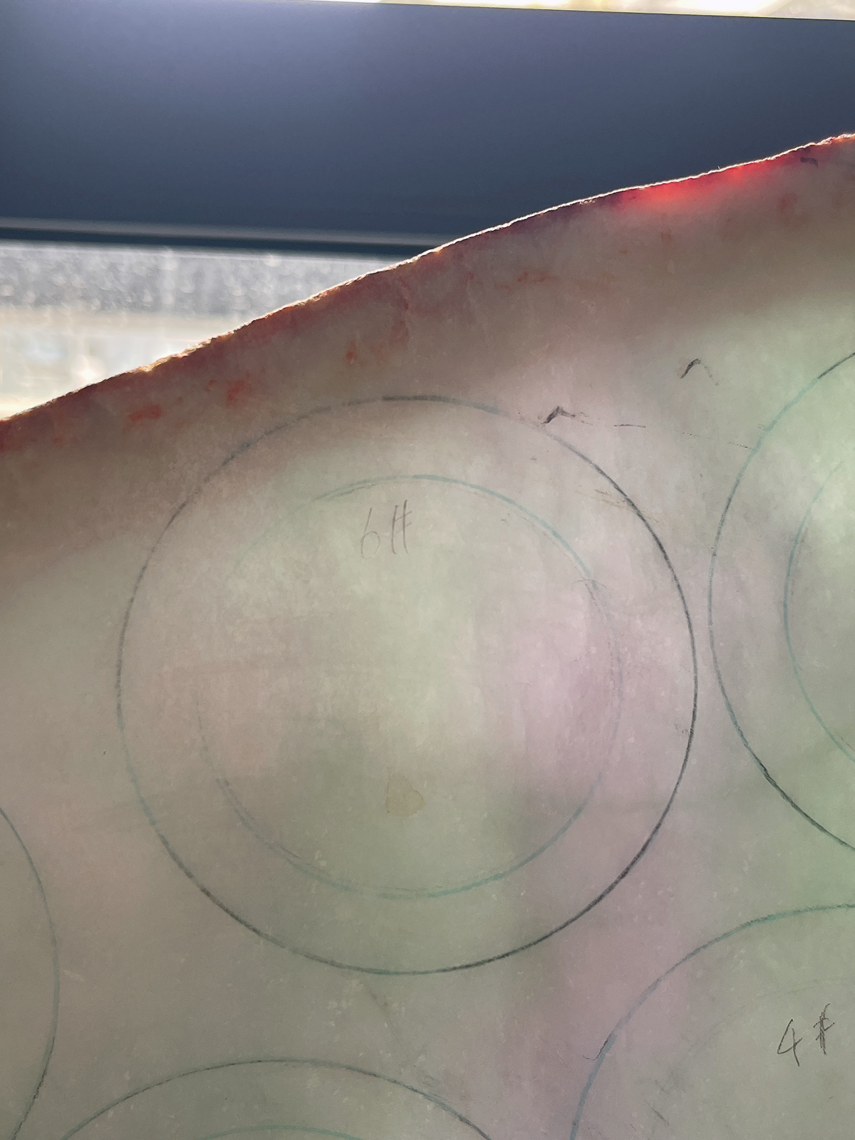 翡翠板料，⭕️正圈最大做58，圆条最大做54