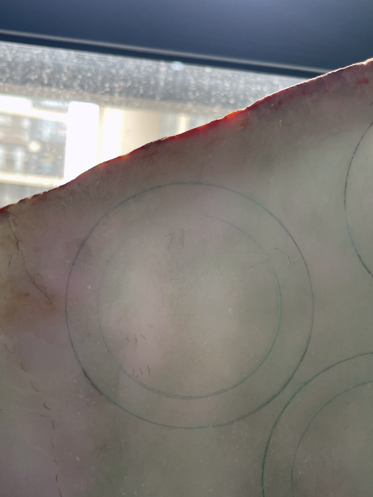 翡翠板料，⭕️正圈最大做61，圆条最大做57