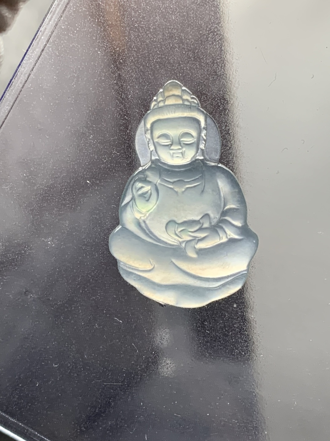 高冰观音 水润种老 0413 尺寸27.5*18.1*3.9