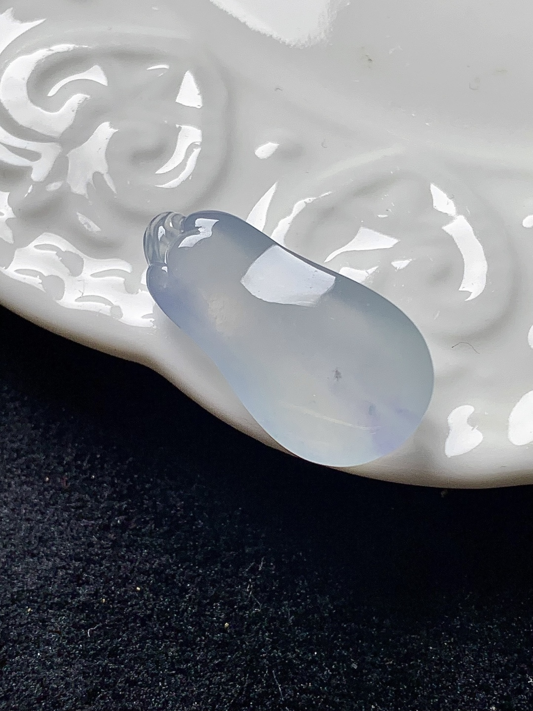 冰紫福瓜 水润种老 0413 尺寸23.9*12.2*6.1