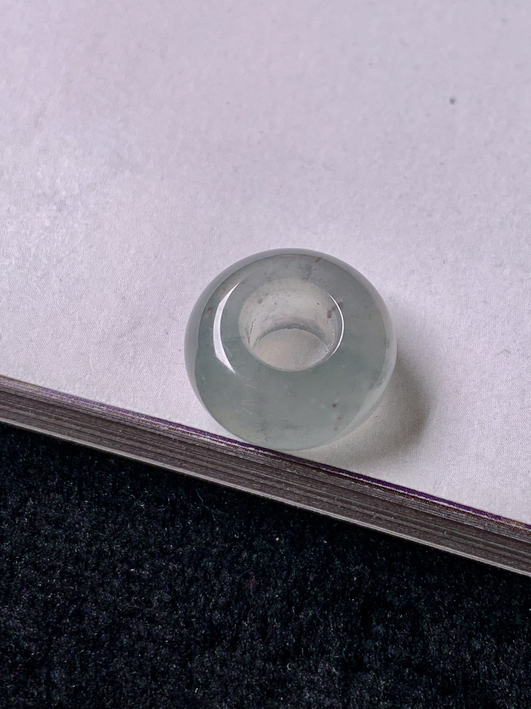 黑冰圆圈，色泽浓艳，0413尺寸13.8*6.6