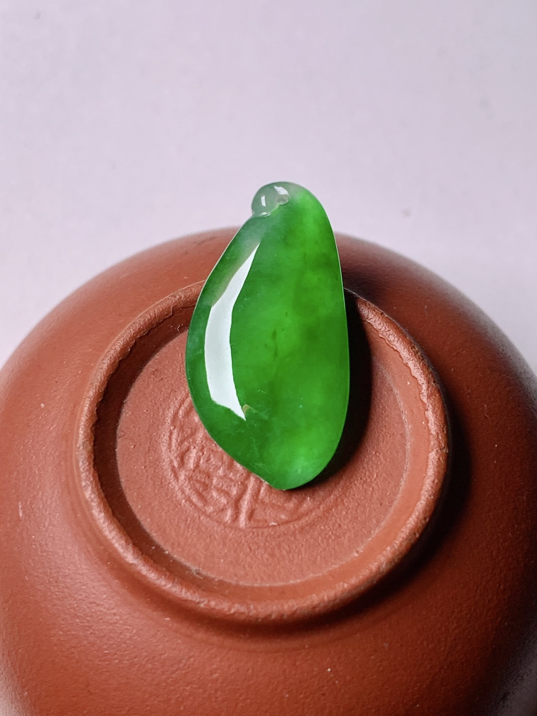 冰绿福瓜 色泽浓艳 0413尺寸23.8*12.1*3.9