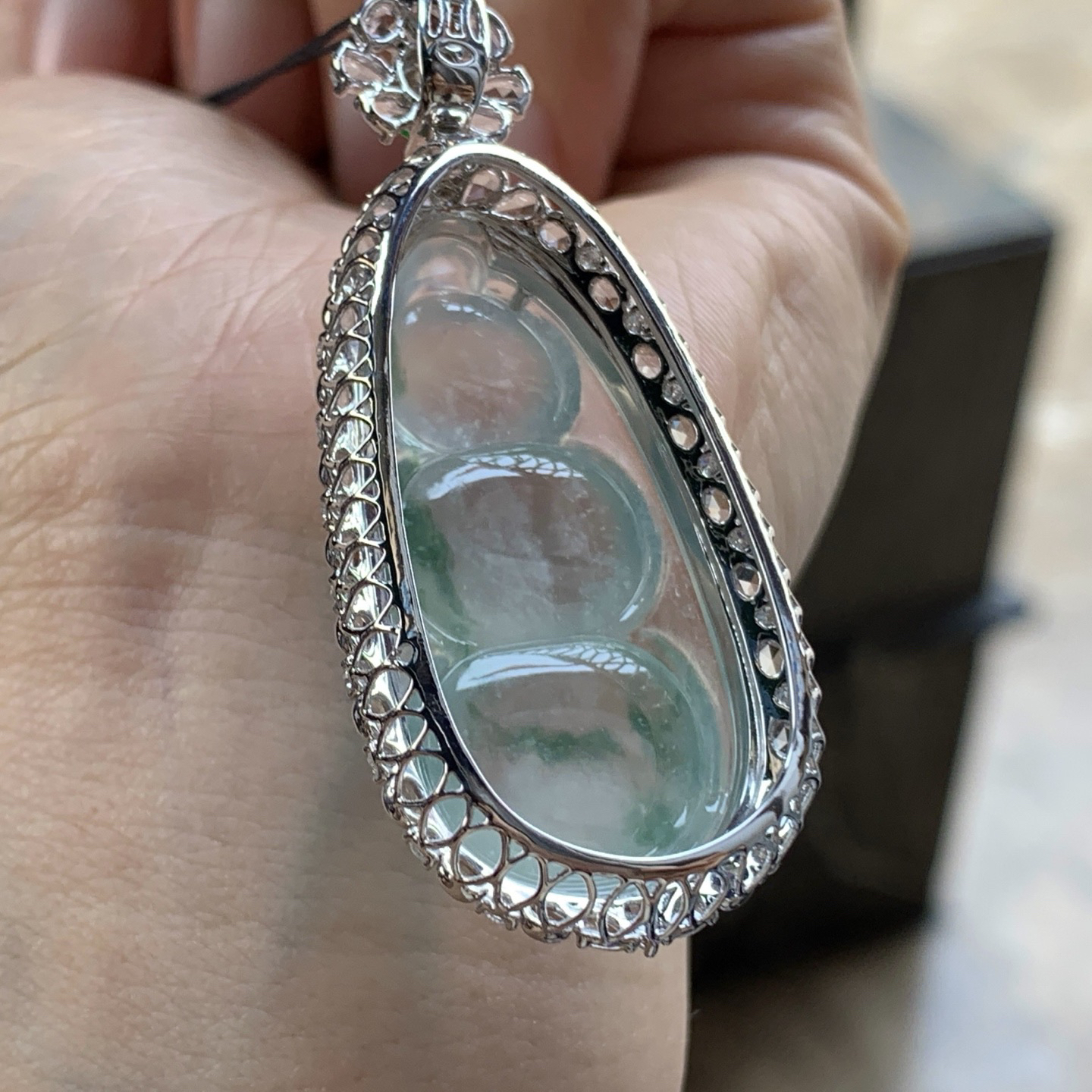 金钻镶嵌冰豆子^_^飘花灵韵 饱满