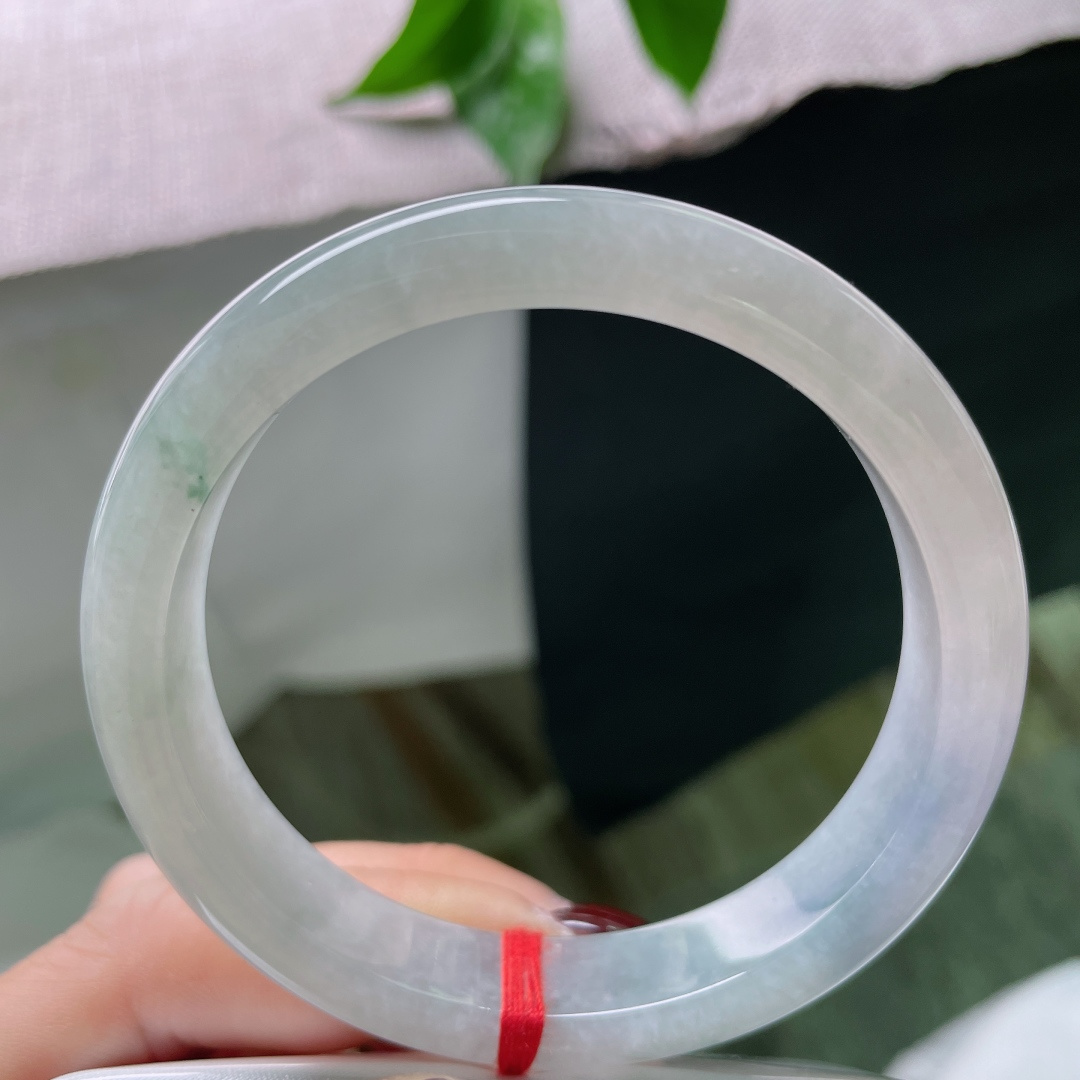 57/11.6/7.5烟紫正圈，冰润细腻，种老，沁人心脾，优雅大方，无裂，ss50486a