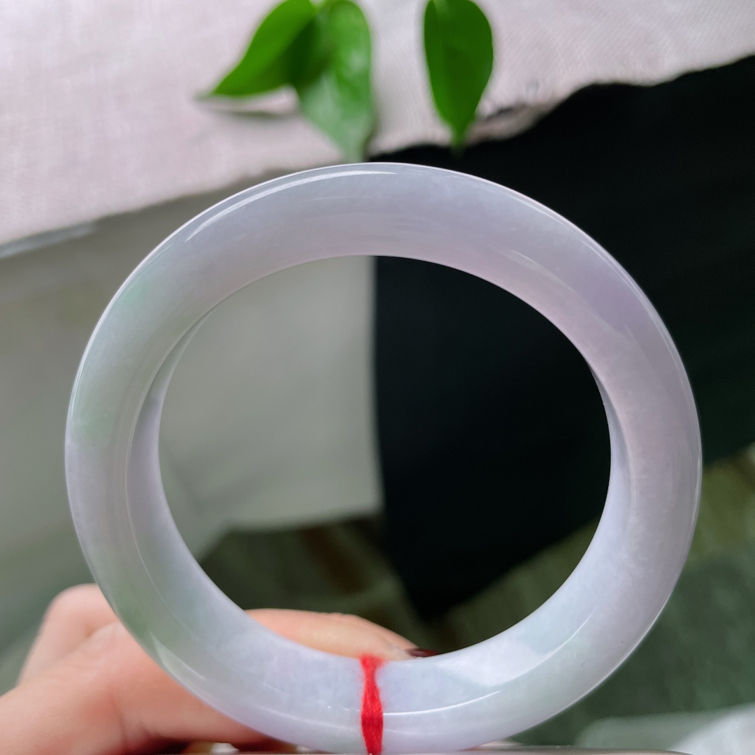 53.8/12/8.3，紫罗兰正圈，肉质细腻干净，一抹飘花增添几分韵味，种老，皮纹，ss50420a