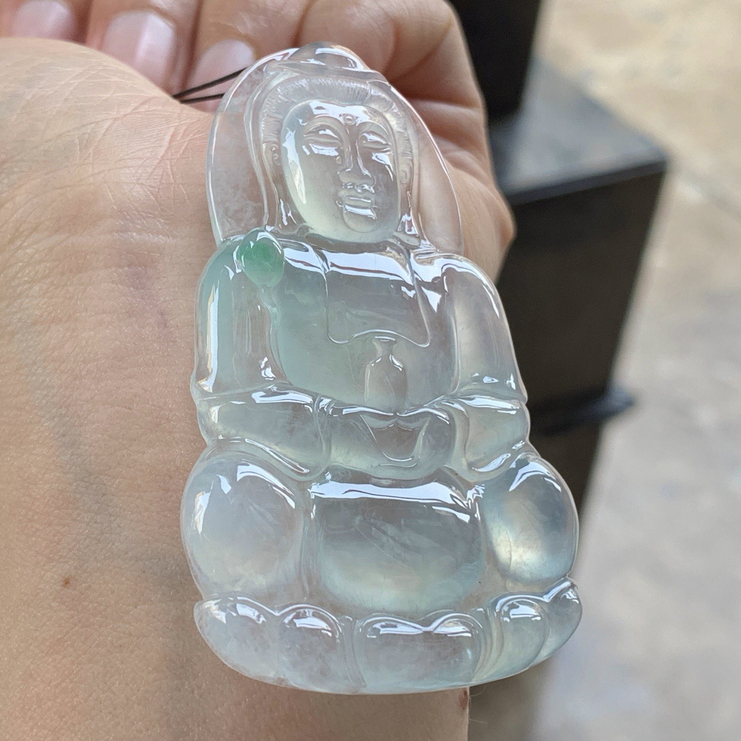 冰飘绿观音^_^冰透