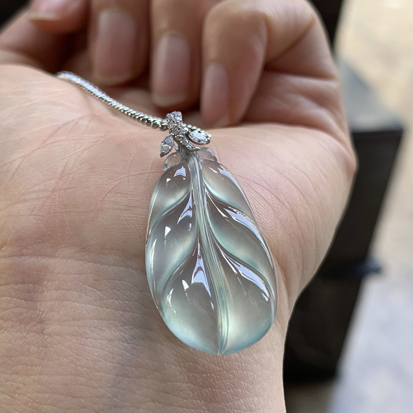 金扣冰叶子^_^透亮