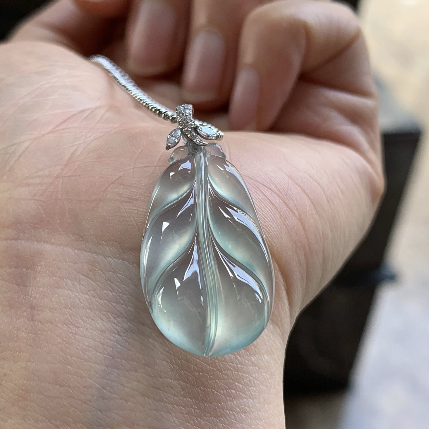 金扣冰叶子^_^透亮