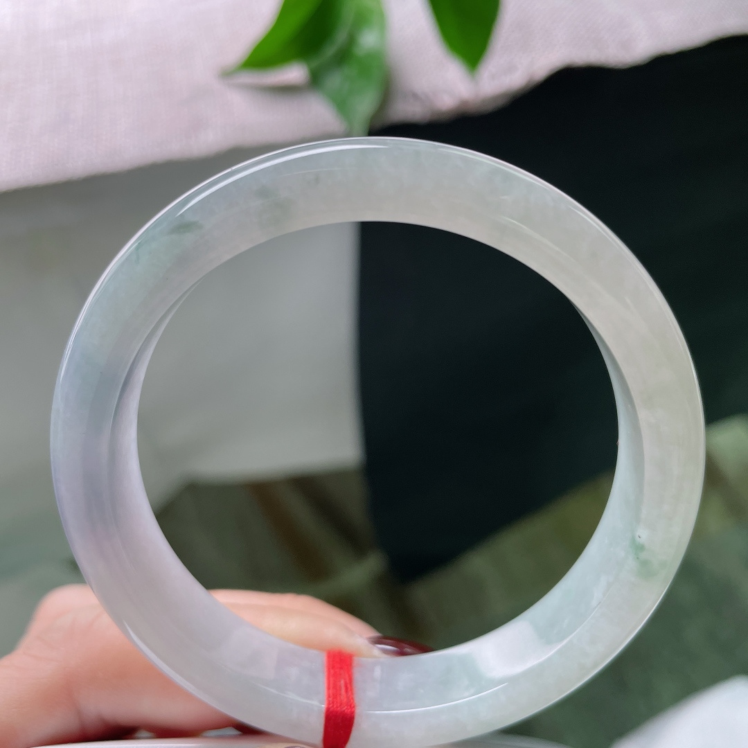 57/11.6/7.5烟紫正圈，冰润细腻，种老，沁人心脾，优雅大方，无裂，ss50486a