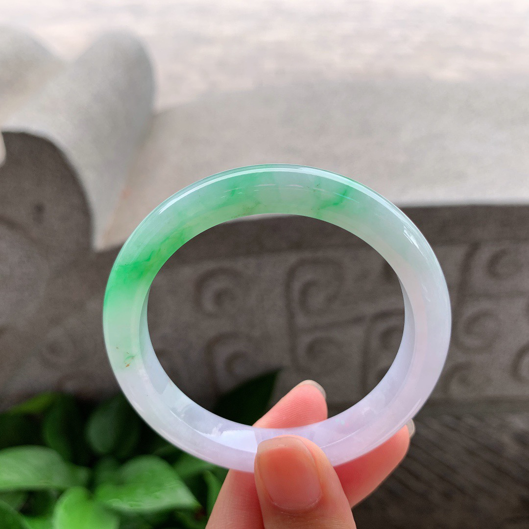 小圈口 51.5-9.1-7.7【冰春彩正圈手镯】正圈51 52可戴