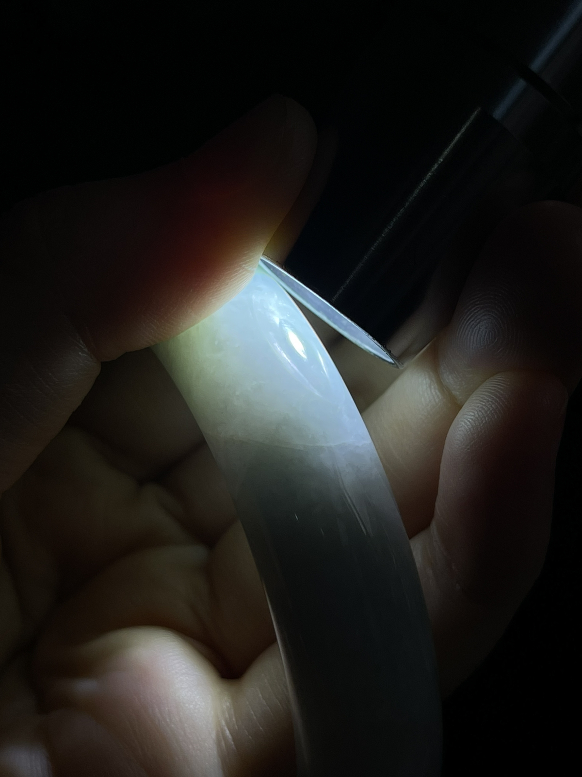 正圈56.5圈口，翡翠手镯