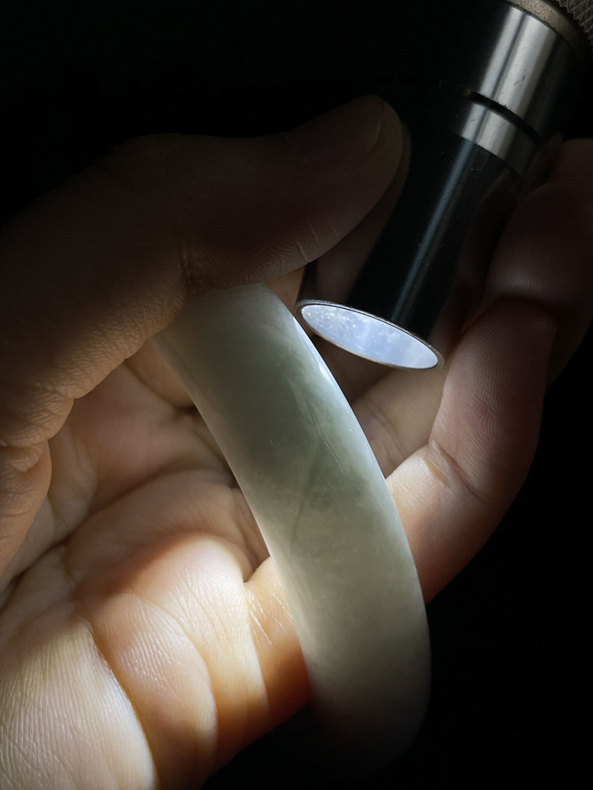 正圈56.5圈口，翡翠手镯