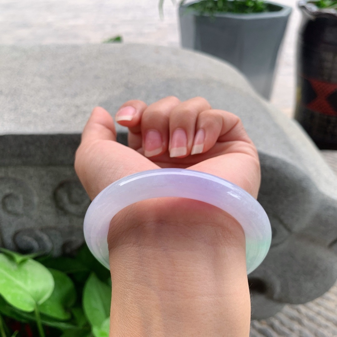 圈口 55.2-9.9【春彩圆条手镯】圆条55 56可戴