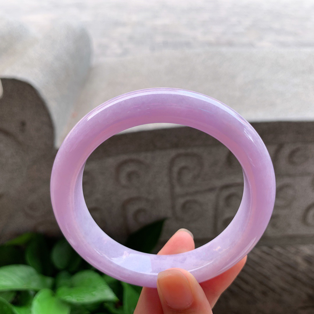 大圈口 59.5-12.9-9.7【满紫正圈手镯】正圈59 60可戴