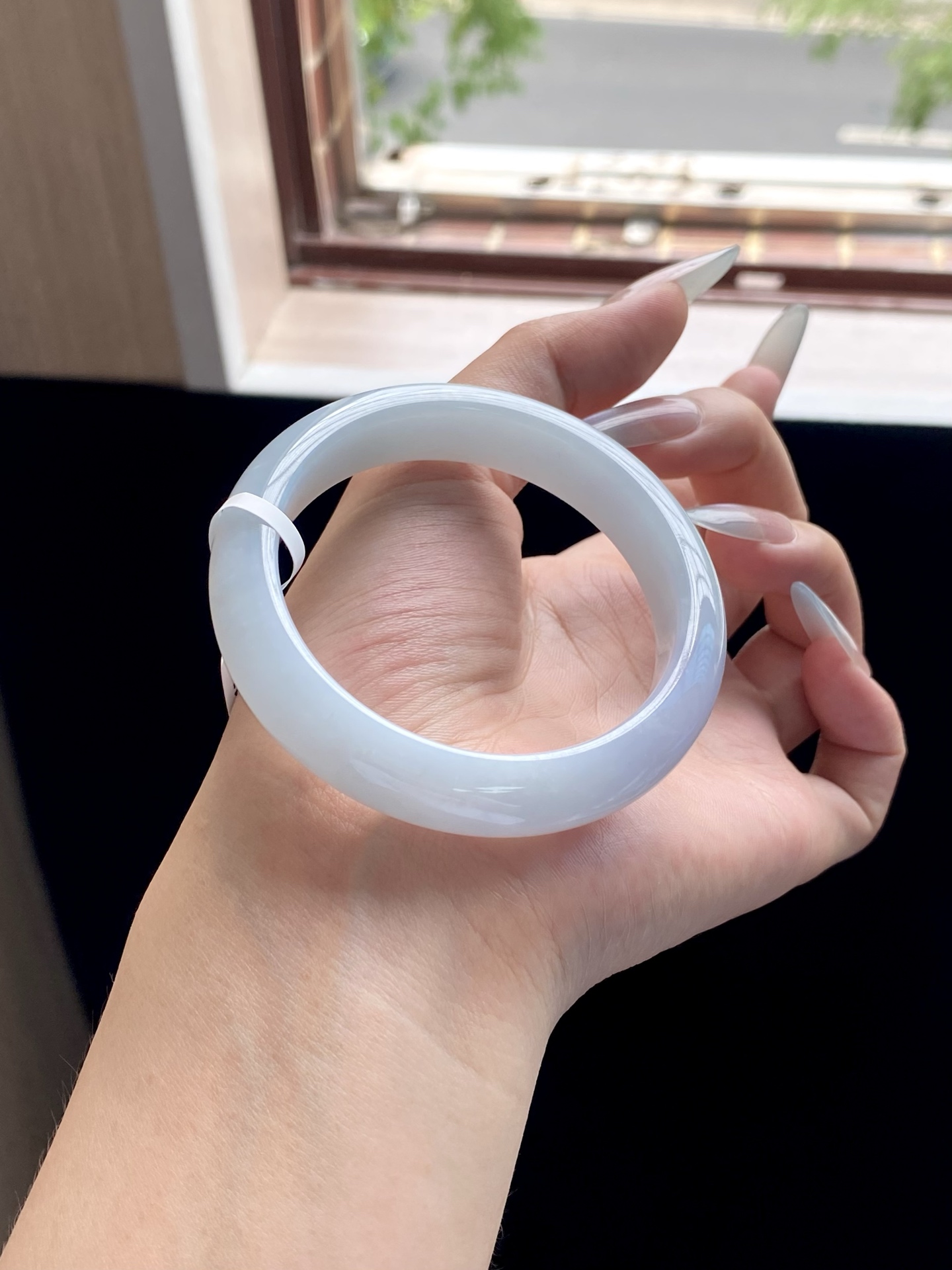 冰胶蓝底正圈成品，有棉线，HYC-131，⭕️54-12.8-8