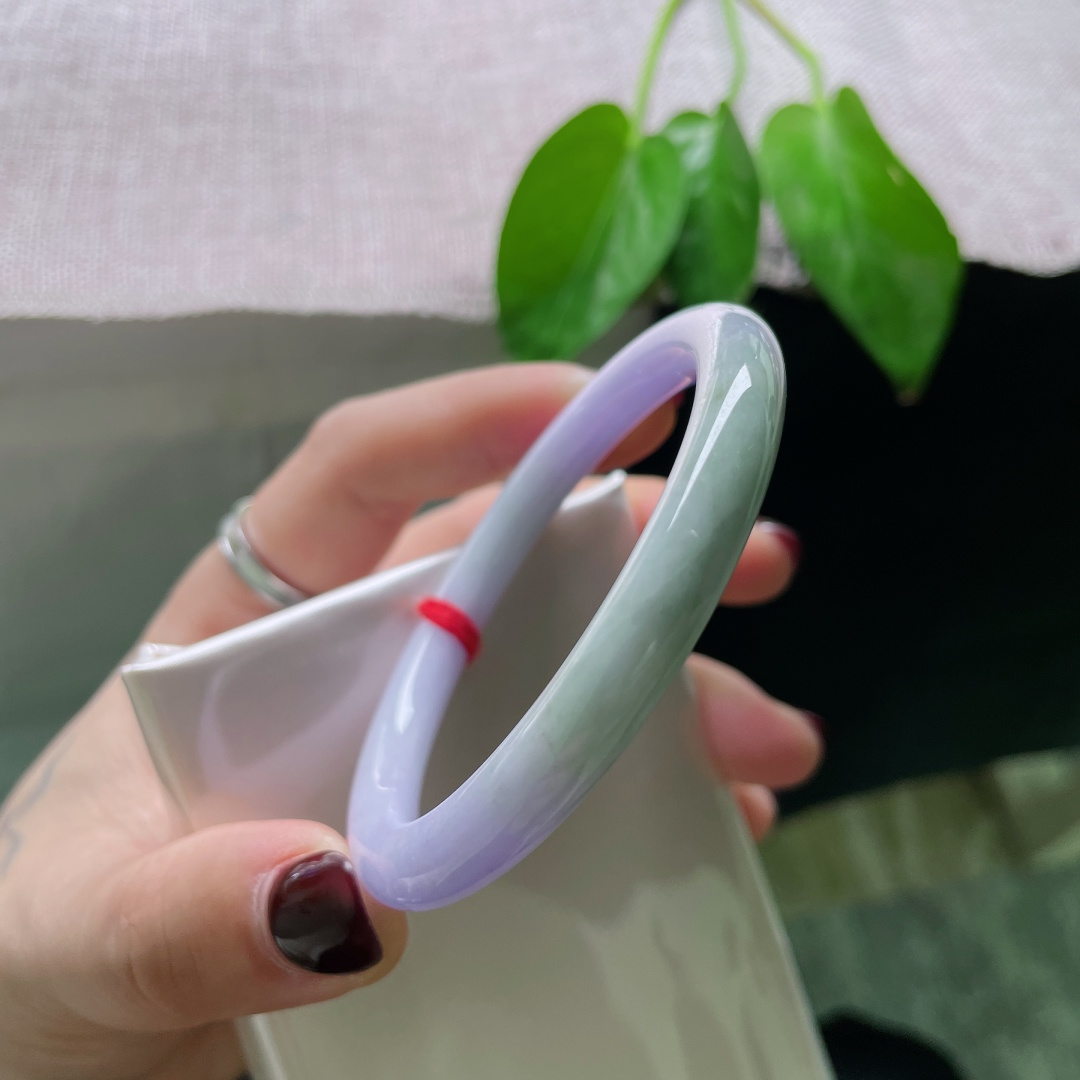 54.2/7.6，紫罗兰美人条，纤细秀气，美人如玉，佩戴优雅端庄，皮纹，ss50517a