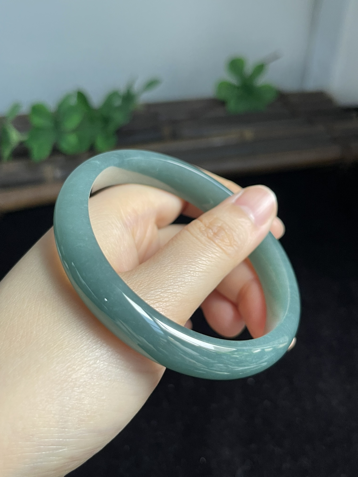 正圈59.4圈口，翡翠手镯