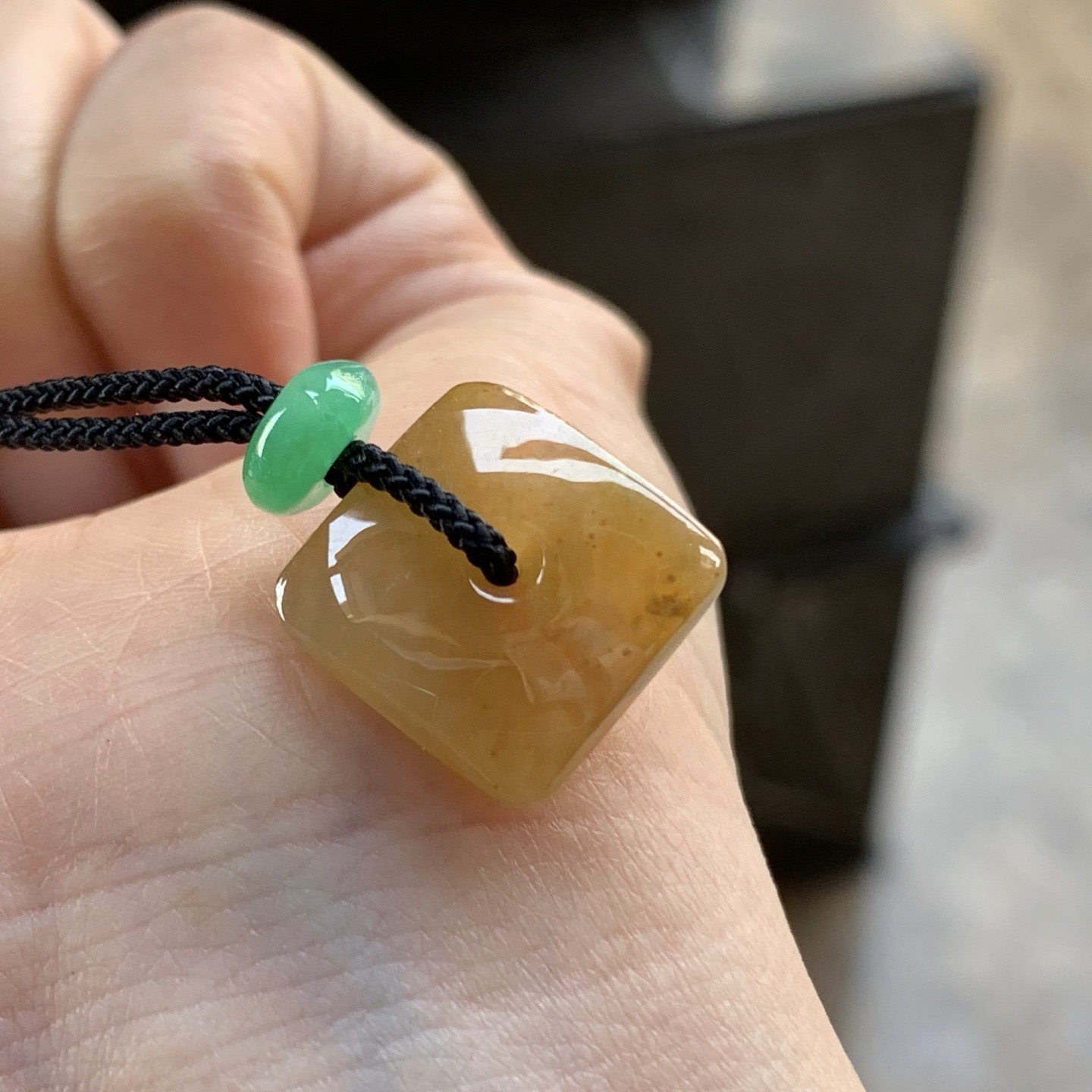 黄翡冰糖扣^_^鲜艳