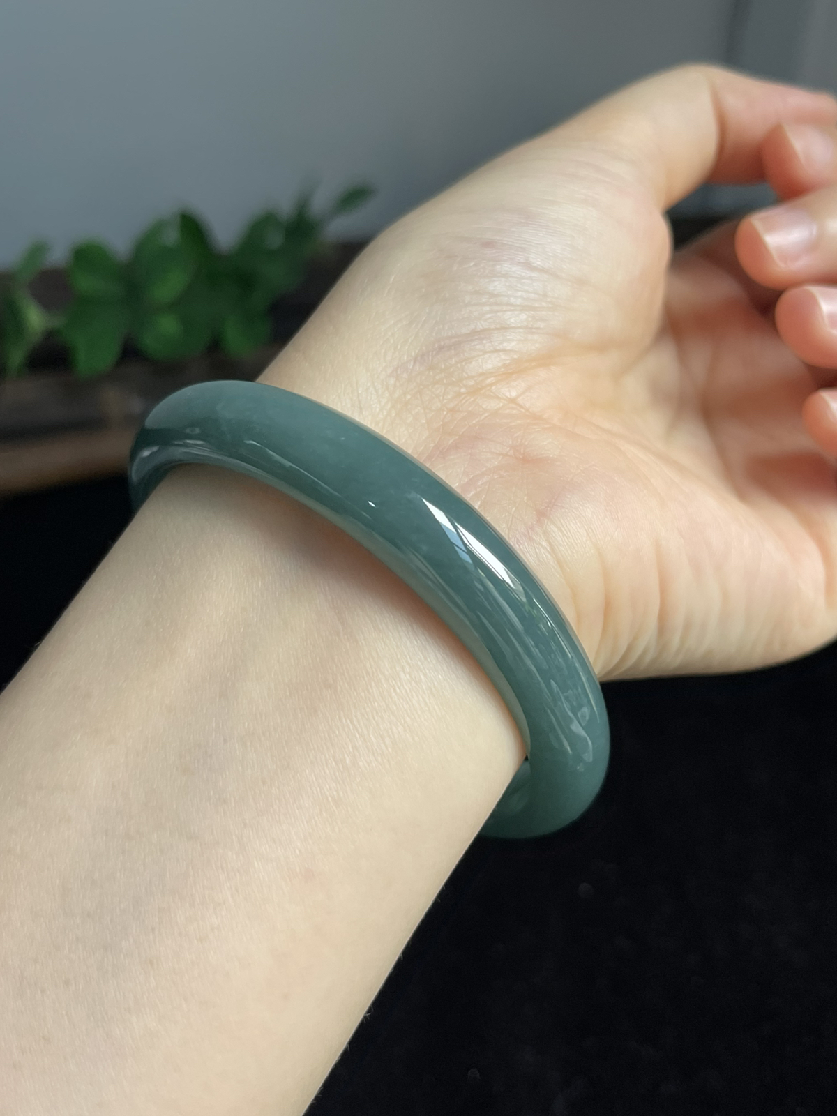 正圈59.4圈口，翡翠手镯