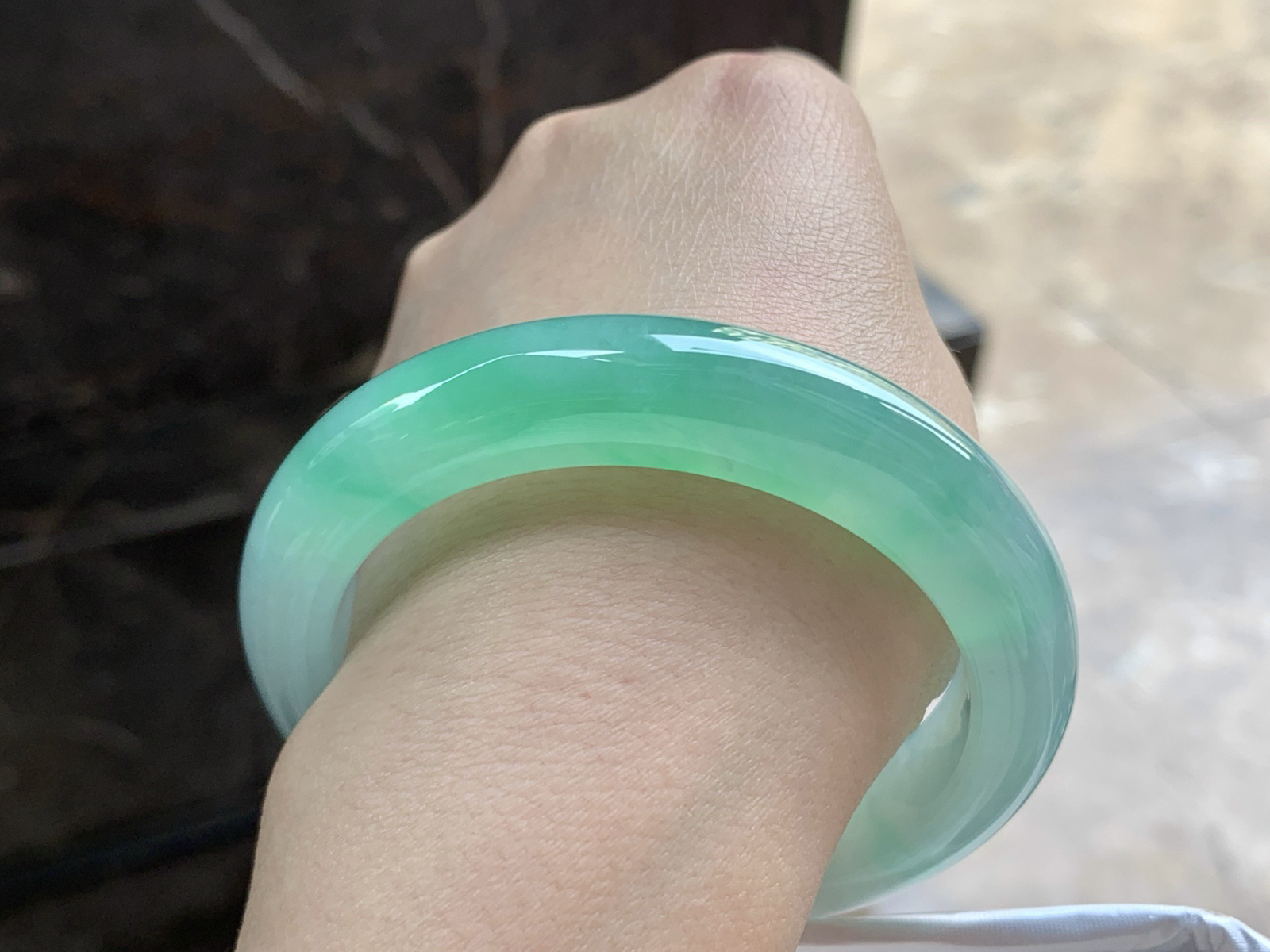 56-12.3-9.5

晴绿手镯^_^清新色阳