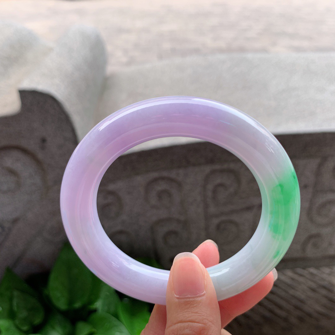 圈口 56-13.1【春彩圆条手镯】圆条56 57可戴