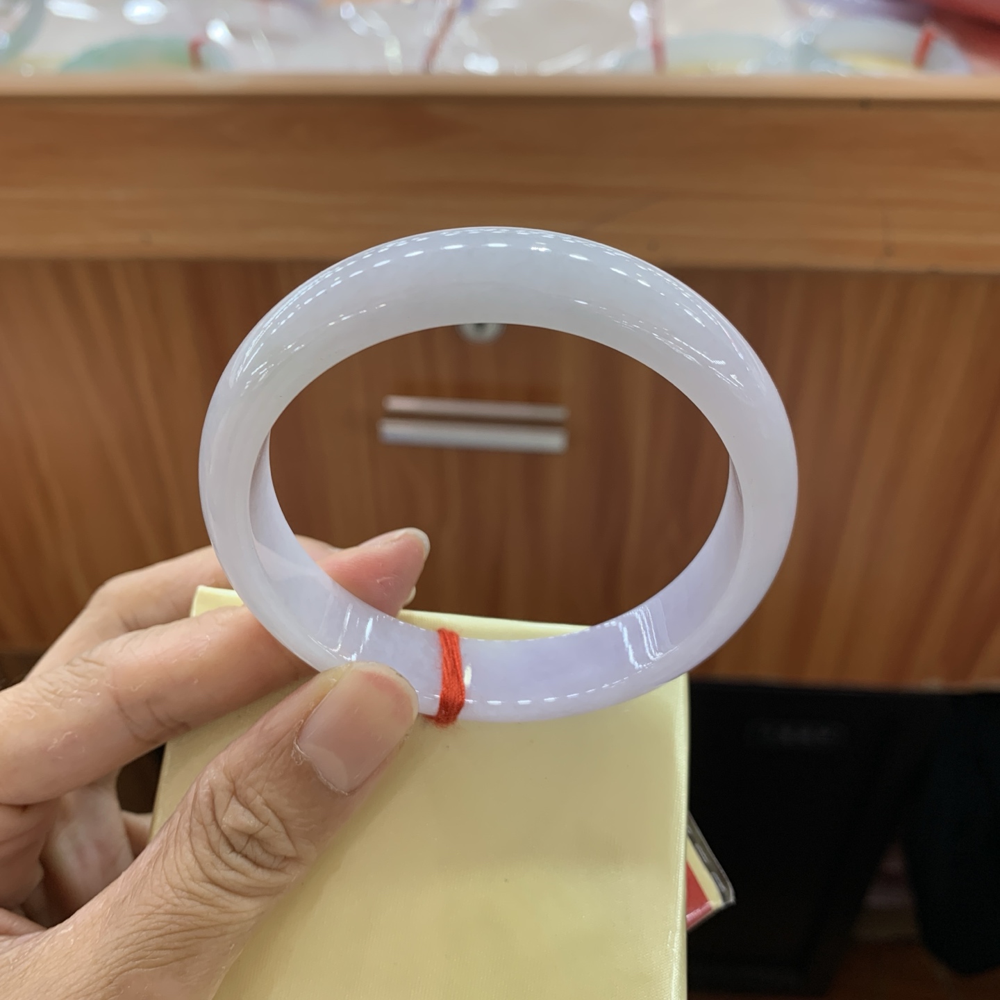 041301FN 紫罗兰正圈翡翠手镯 58-12.6-7