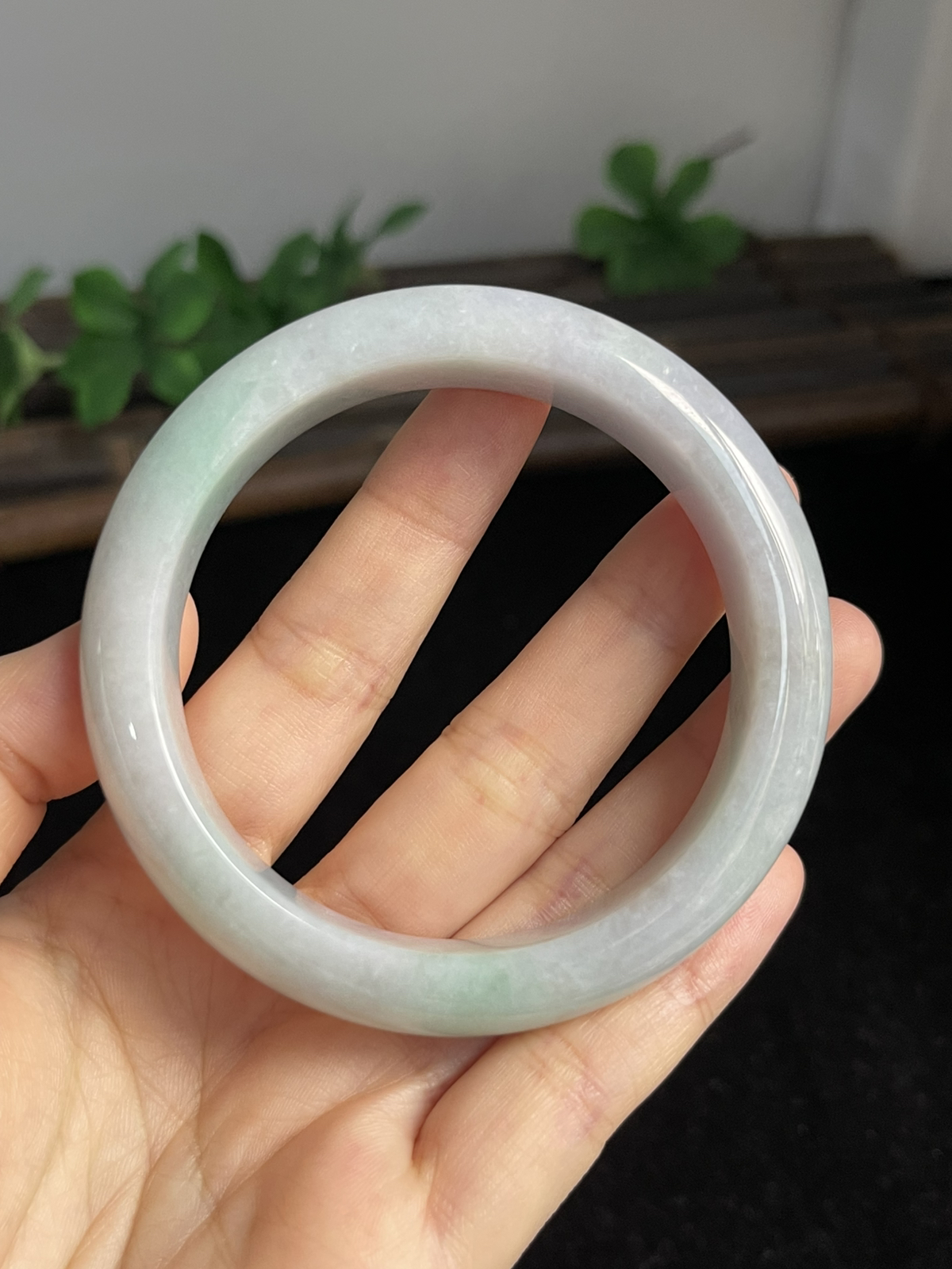 正圈56.5圈口，翡翠手镯