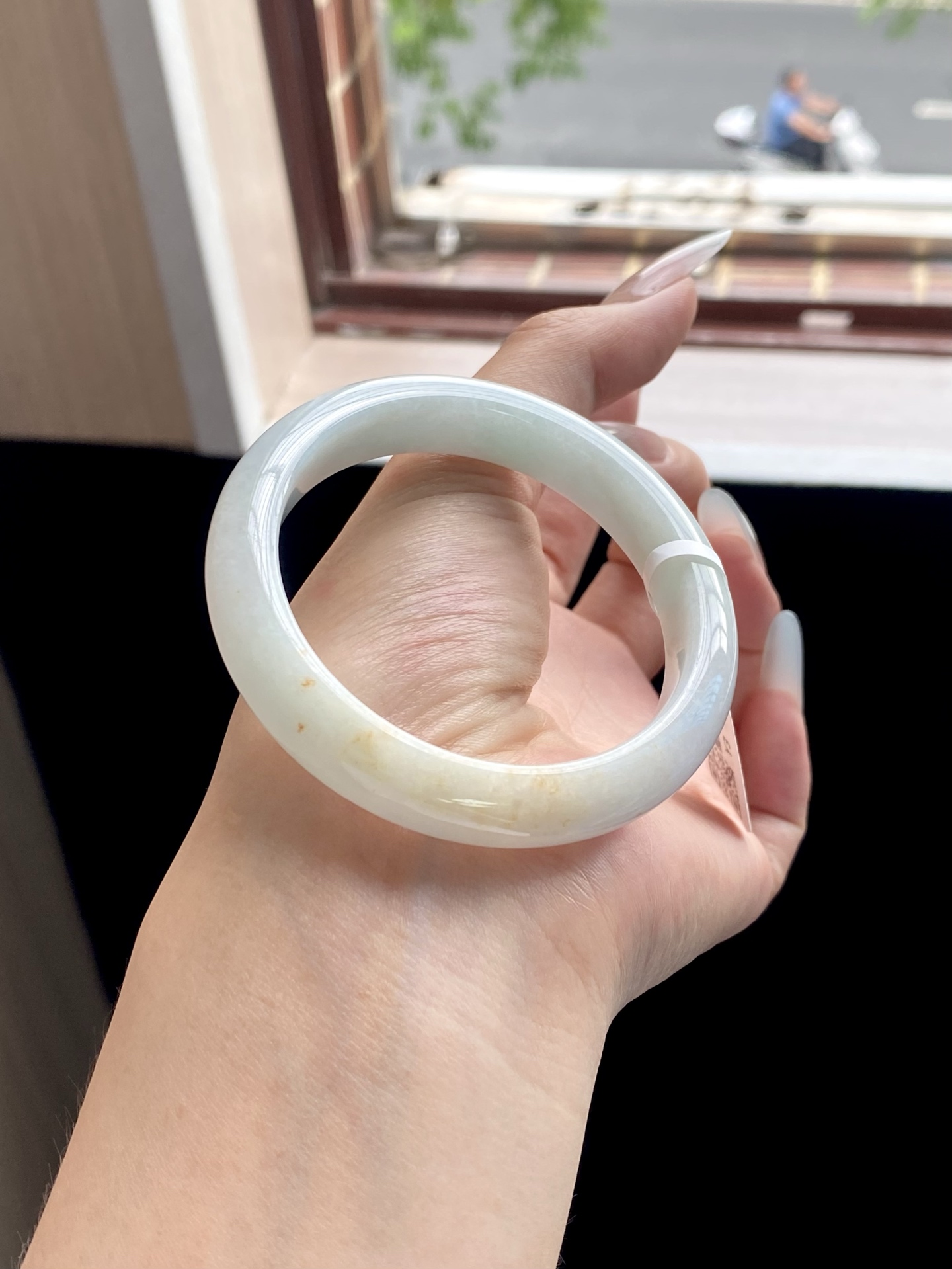 白月光洒金桂花糕正圈成品，无裂，HYC-123，53-10.8-10