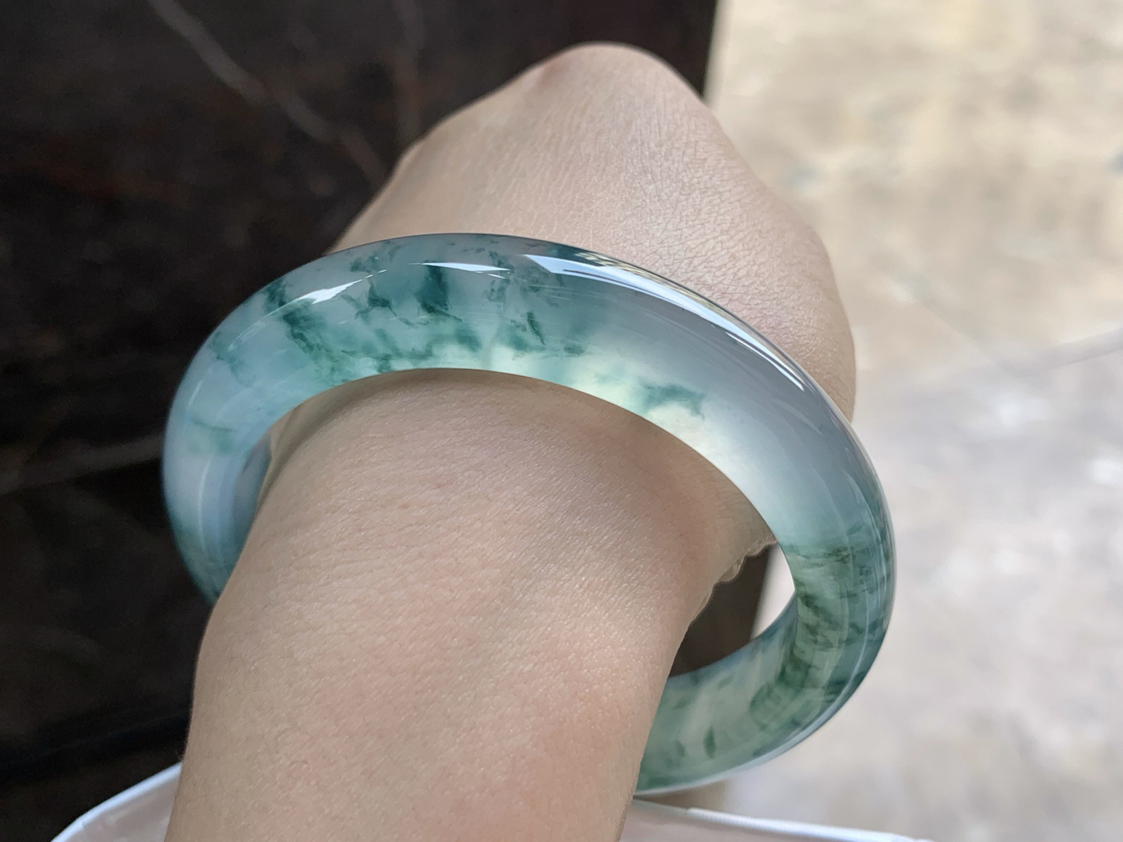 55-12.2-8.8

蓝花手镯^_^种水冰透