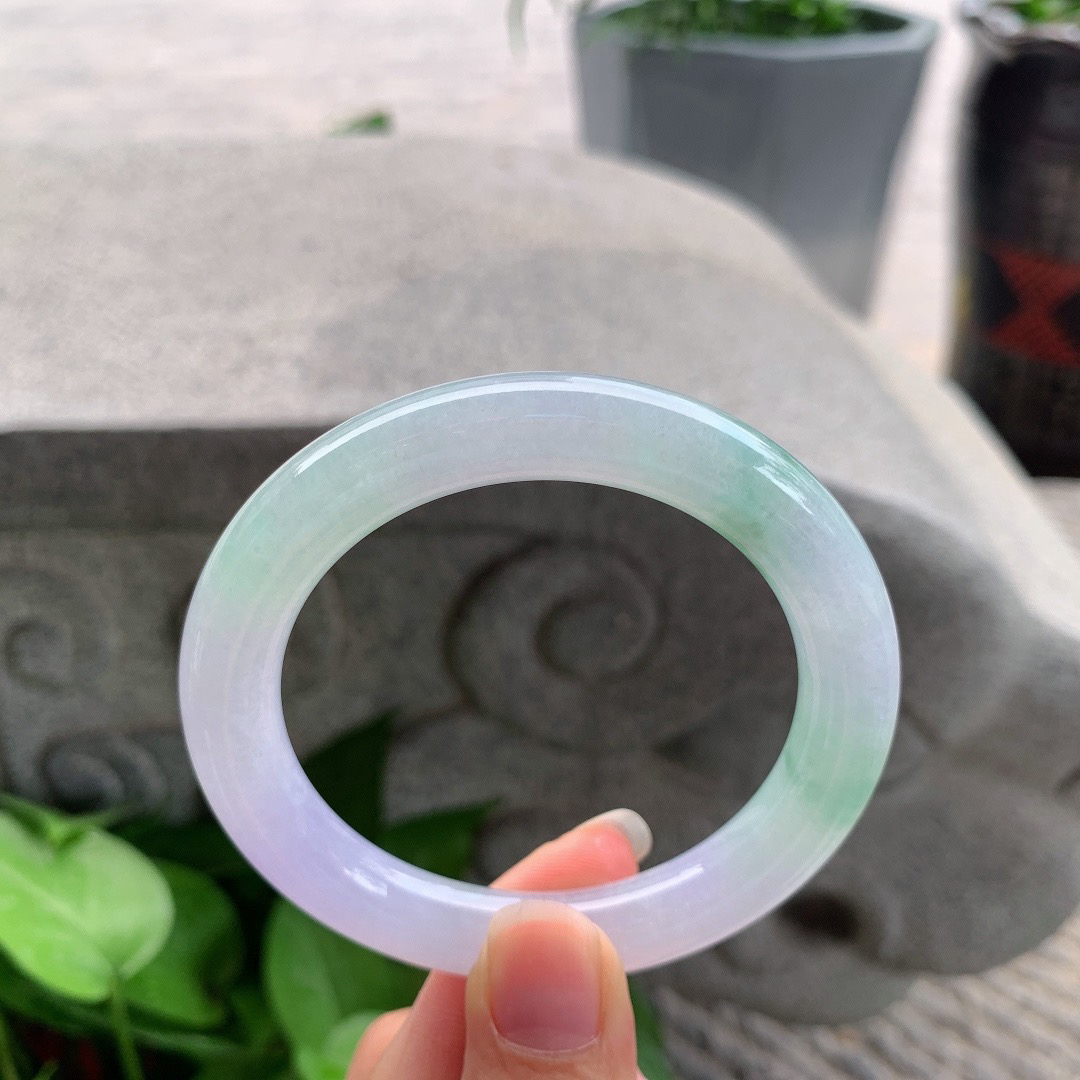 圈口 55.2-9.9【春彩圆条手镯】圆条55 56可戴