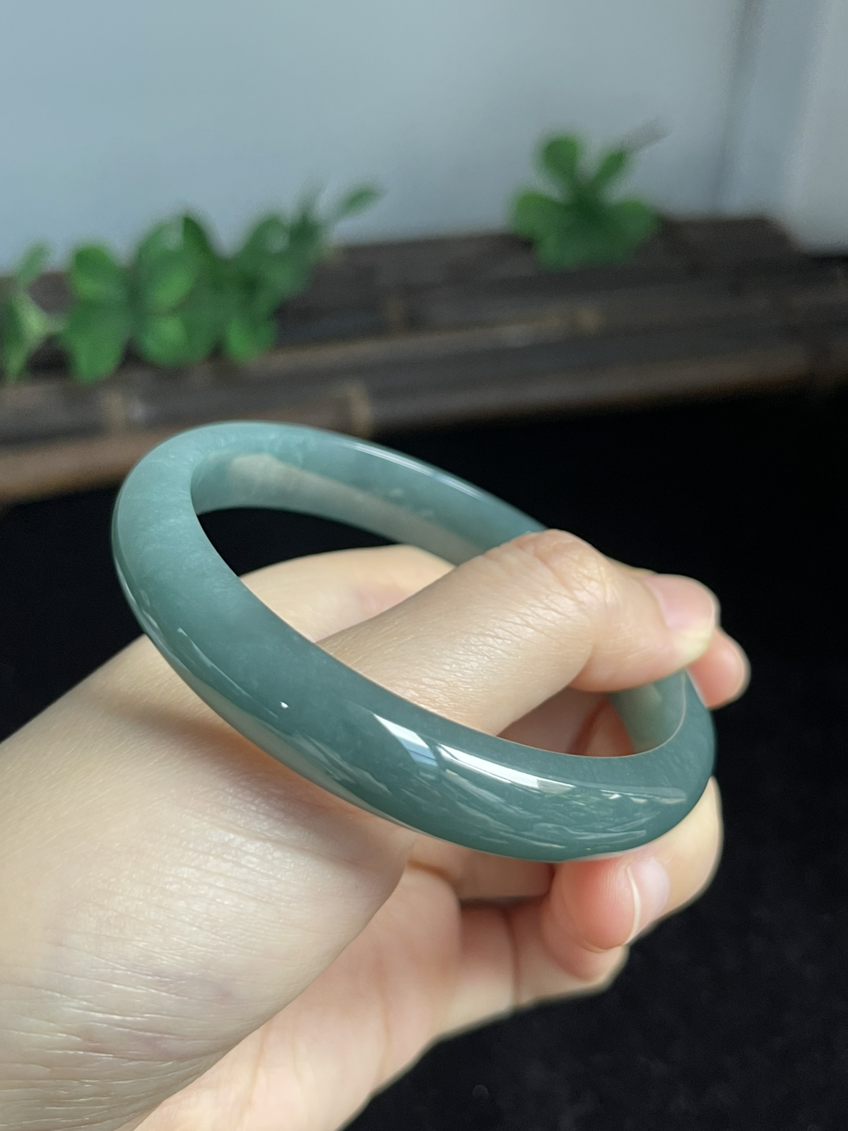 正圈59.4圈口，翡翠手镯