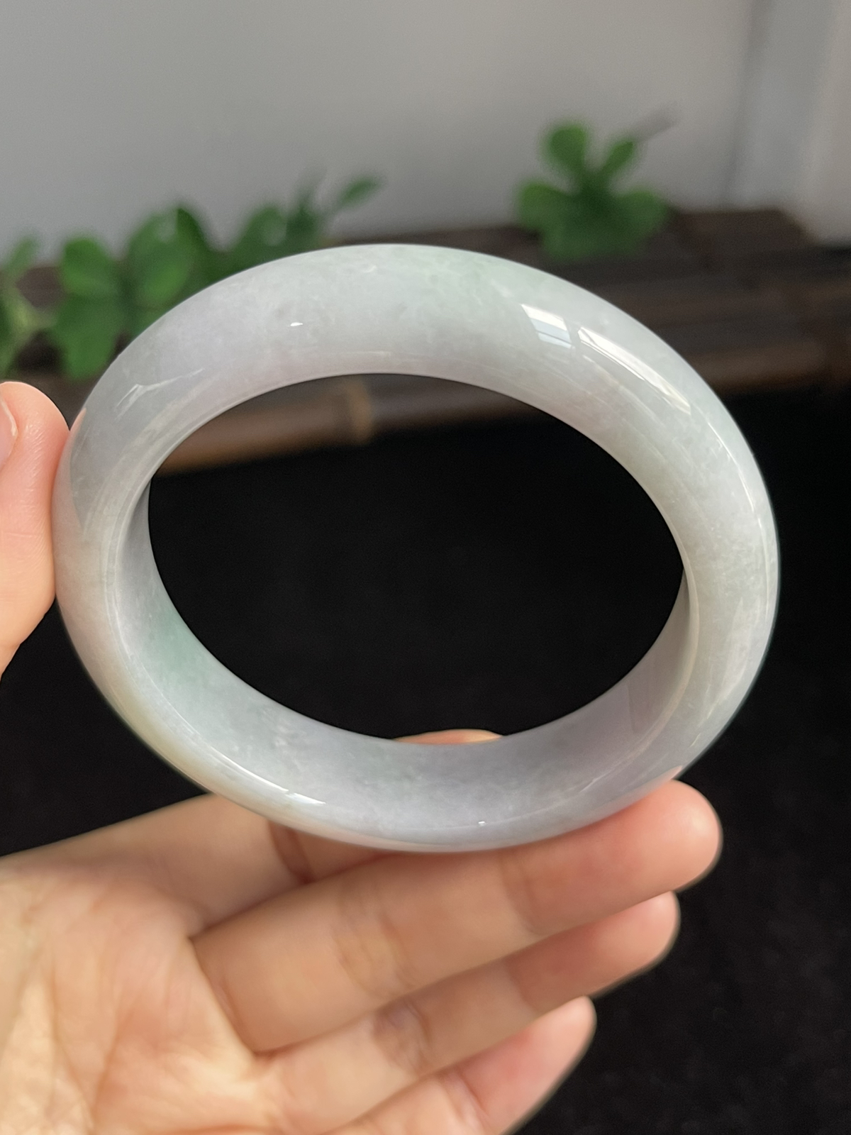 正圈56.5圈口，翡翠手镯