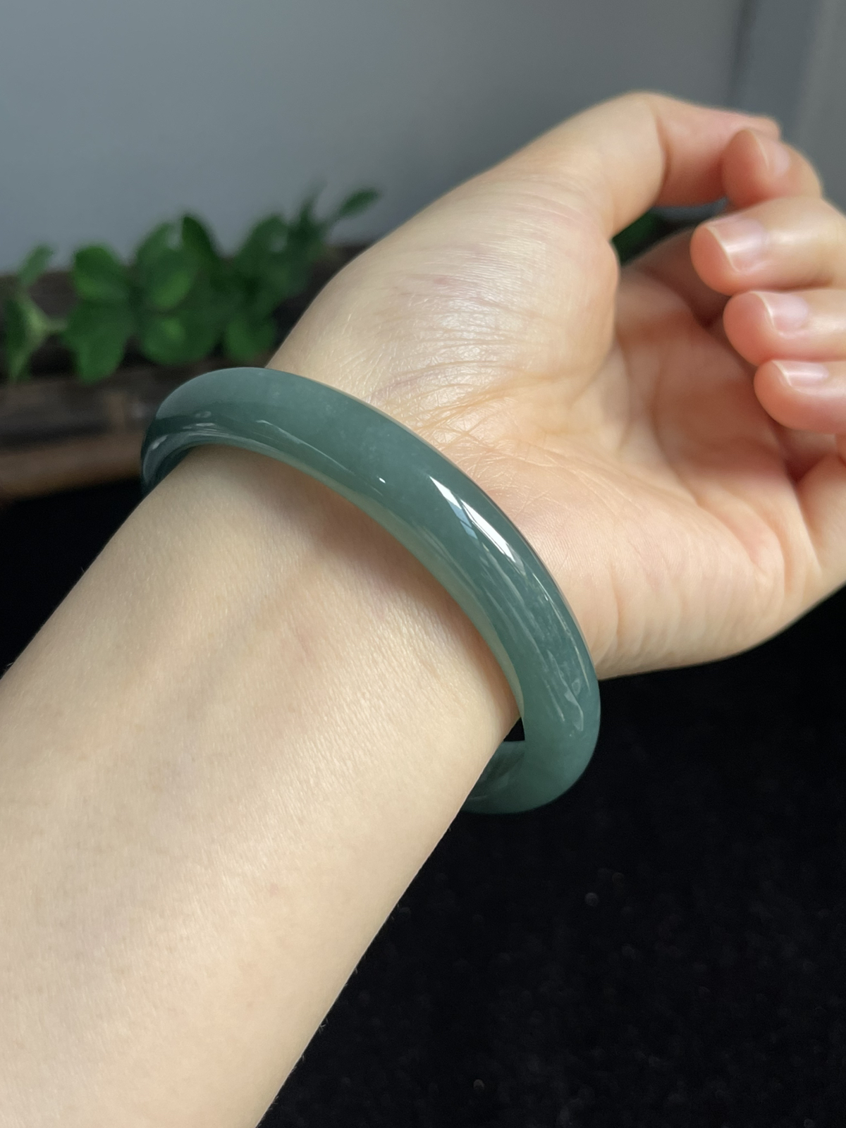 正圈59.4圈口，翡翠手镯