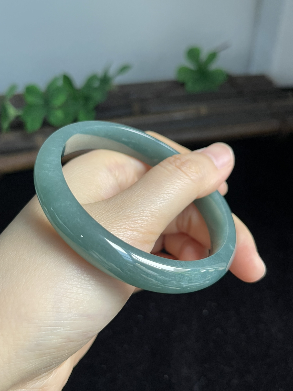 正圈59.4圈口，翡翠手镯